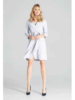 Dámske šaty M680 šedé - Figl