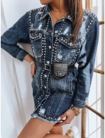 Džínsové šaty KALUS modré FashionStreet EY2253