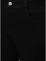 Jeansy damskie mom fit z wysokim stanem czarne model 22120944 - FashionStreet