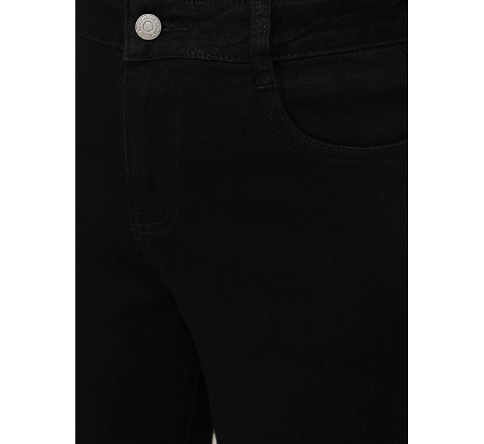 Jeansy damskie mom fit z wysokim stanem czarne model 22120944 - FashionStreet