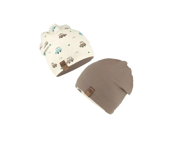 AJS 50-076 obojstranná detská čiapka