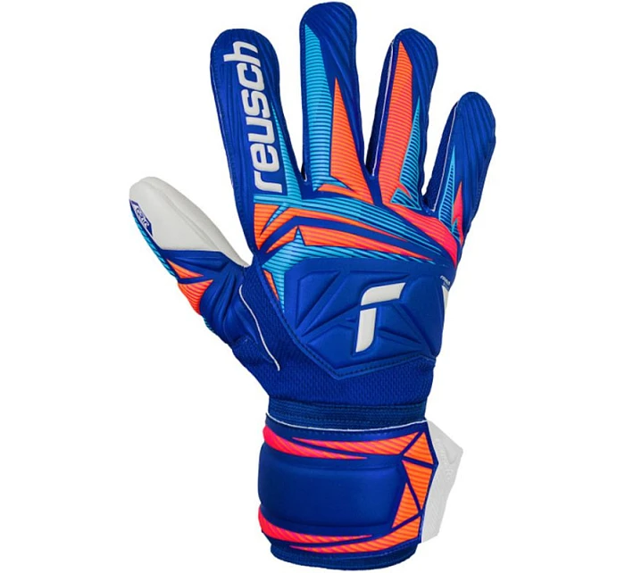 Reusch Attrakt Grip Brankárske rukavice modré 5670815 4126