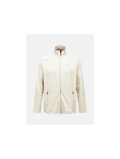 Pánská mikina M Rider Essentials Midlayer Zip Jacket, model 22241925 béžová - Peak Performance