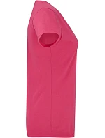 Fruit of the Loom Lady-Fit Iconic 150 T-shirt s výstrihom do V 16.1444 fuchsiová