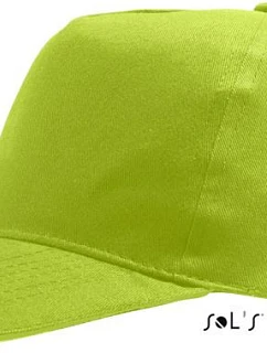 SOL'S Sunny Kids Dětská 5 panelová kšiltovka model 22525362 apple green