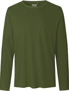 O Pánské tričko s dlouhým rukávem military model 22504809 - Neutral