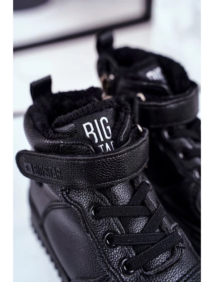Detská zateplená športová obuv Big Star GG374040 Black Detská zateplená športová obuv Big Star GG374040 Black