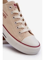 Trampki Męskie Big Star NN174058 Beżowe