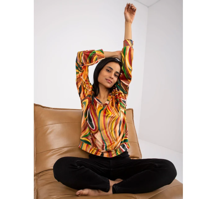 Blúzka DHJ BZ 6033.21P tmavo žltá Blúzka DHJ BZ 6033.21P tmavo žltá