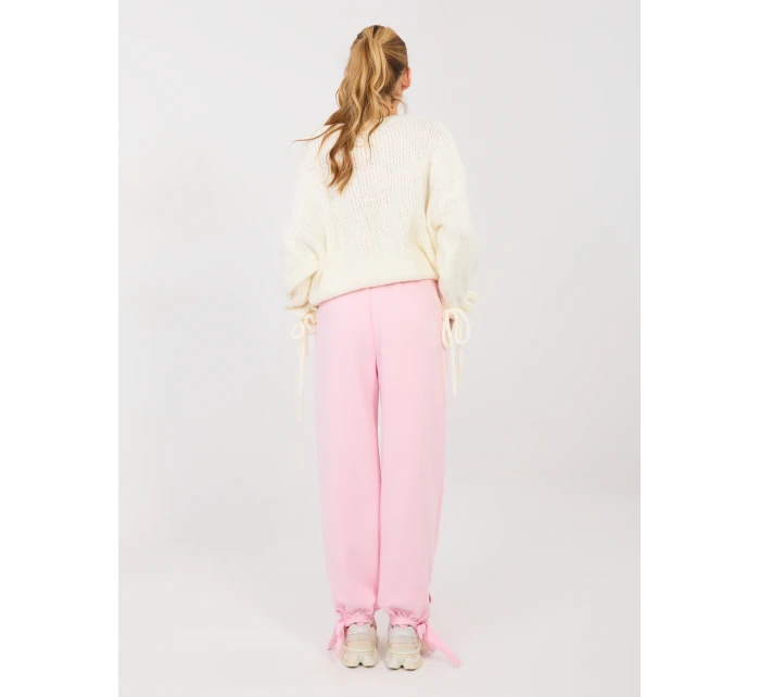 MI SP nohavice P6845.68 svetloružové