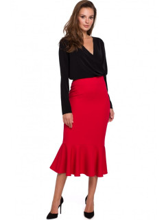 tužková sukně červená model 18002471 - Makover