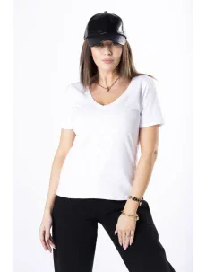 Blúzka Meghan M82977 Biela - Vittoria Ventini