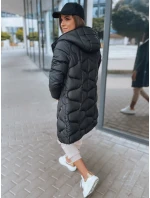 Dámska prešívaná bunda LORET black FashionStreet TY2894