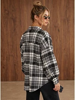 Koszula damska oversize w czarna model 22394745 - FashionStreet