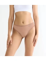 sloggi GO Crush High leg C3P - BROWN - SLOGGI BROWN - SLOGGI