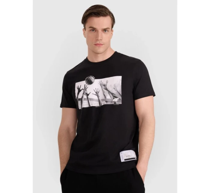 Pánské volejbalové tričko s potiskem model 21756949 - 4F