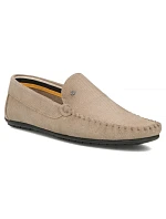 Pánske kožené mokasíny béžovéFilippo MP923
