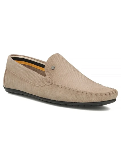Pánske kožené mokasíny béžovéFilippo MP923