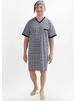 Pánská noční košile 502 kr/r 3XL5XL I model 22346445 - MARTEL Pánská noční košile 502 kr/r 3XL5XL I model 22346445 - MARTEL