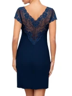 Dámska nočná košeľa Ismena modrá - Donna