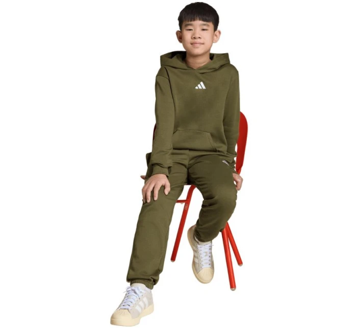 Detská mikina adidas Essentials 225 olive KS0367