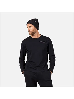 Pánske tričko ROSSIGNOL Long Sleeve Tee, čierne