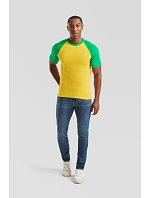 Baseball T tričko white/black model 22532786 - Fruit of the Loom
