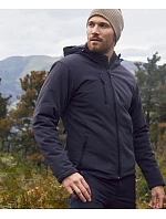 Padded Hooded Softshell Men Pánská zateplená softshellová bunda s kapucí model 22454899 black - Clique Padded Hooded Softshell Men Pánská zateplená softshellová bunda s kapucí model 22454899 black - Clique