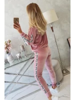 Love model 21753124 set tmavě pudrově růžový - K-Fashion