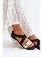 Dámské Plážové Sandály S Pásky model 21696933 - EVENTO