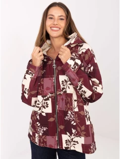 IT KR bunda 21685.23 bordová