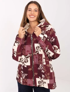 Kurtka IT KR model 21406659 bordowy - FPrice