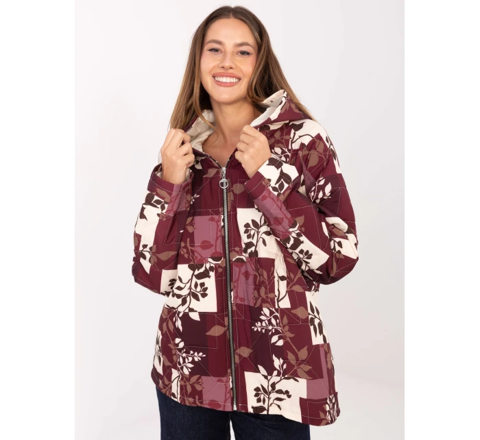 IT KR bunda 21685.23 bordová