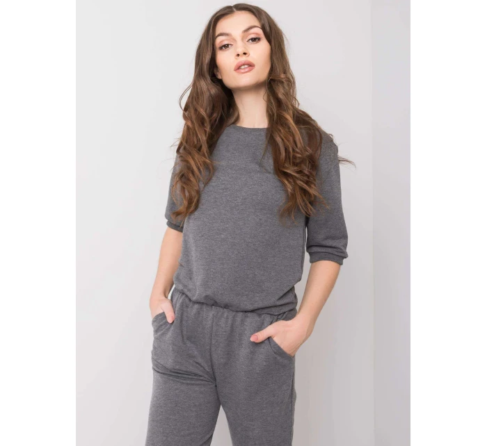 Oblek RV KO model 14958172 tmavě šedá - FPrice Oblek RV KO model 14958172 tmavě šedá - FPrice