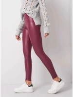 Legíny RV LG 6007.11 tmavo červená