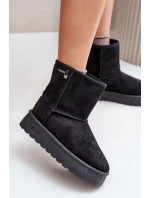 Dámske vysoké platformy Snows Big Star Black Dámske vysoké platformy Snows Big Star Black