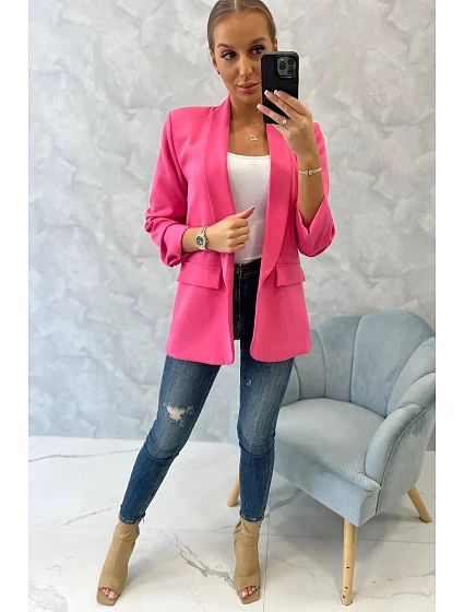 Bunda s klopami 23830 ružová - Kesi