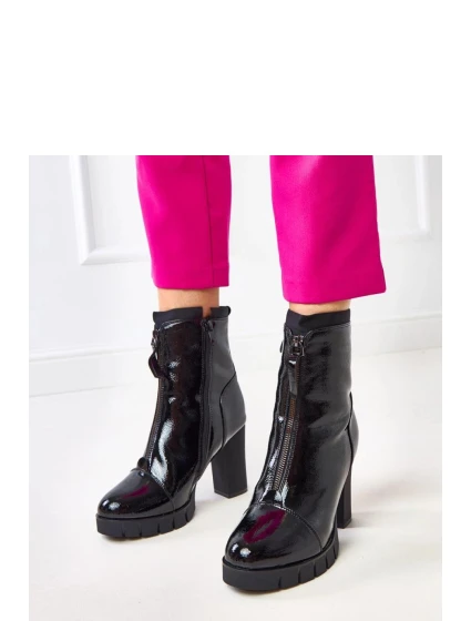 Topánky na podpätku model 217947 Solea