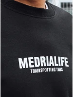 Pánská mikina s potiskem černá Dstreet model 21993009 - FashionStreet