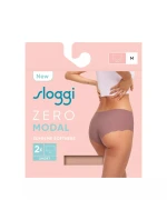 Dámske nohavičky ZERO Modal 2.0 Krátky 2P - CAMEO BROWN - hnedá 00ME - SLOGGI Dámske nohavičky ZERO Modal 2.0 Krátky 2P - CAMEO BROWN - hnedá 00ME - SLOGGI