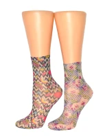 Dámske vzorované ponožky Magnetism lycra 20 den