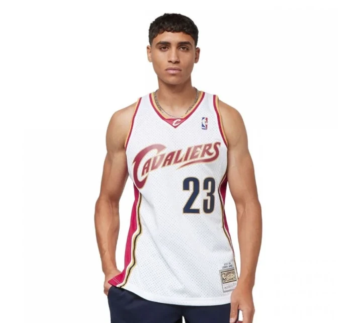 Mitchell & Ness NBA Swingman Jersey Cavaliers 03 Lebron James M SMJYCP19209-CCAWHIT03LJA pánske Mitchell & Ness NBA Swingman Jersey Cavaliers 03 Lebron James M SMJYCP19209-CCAWHIT03LJA pánske