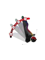 Herní židle Force model 21325984 Black RGB - Huzaro