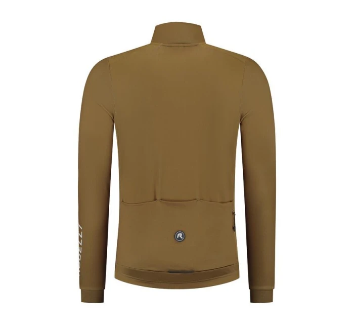 Rogelli dres s dlhým rukávom MONO hnedý 3XL Rogelli dres s dlhým rukávom MONO hnedý 3XL