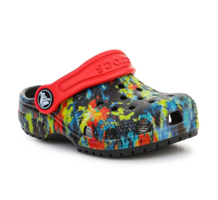 Crocs Classic Tie Dye Graphic Kids Clog T Jr 206994-4SW Žabky Crocs Classic Tie Dye Graphic Kids Clog T Jr 206994-4SW Žabky