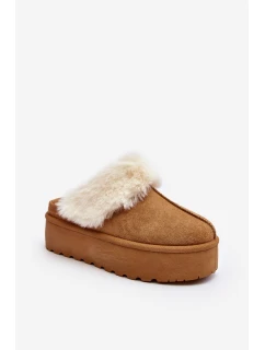 Dámské sněhule na tlusté Camel model 21644664 - Boto