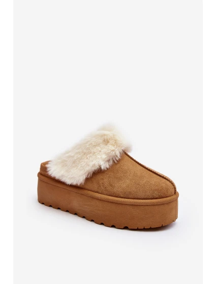 Dámské sněhule na tlusté Camel model 21644664 - Boto Dámské sněhule na tlusté Camel model 21644664 - Boto