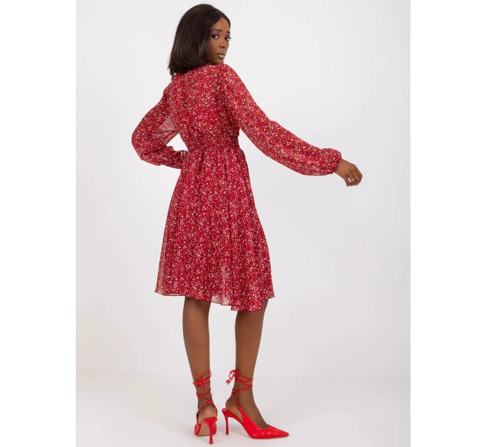 Šaty CHA SK kaštanová model 17265151 - FPrice Šaty CHA SK kaštanová model 17265151 - FPrice