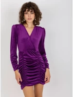 Šaty RP SK 8199.56 fialová Šaty RP SK 8199.56 fialová