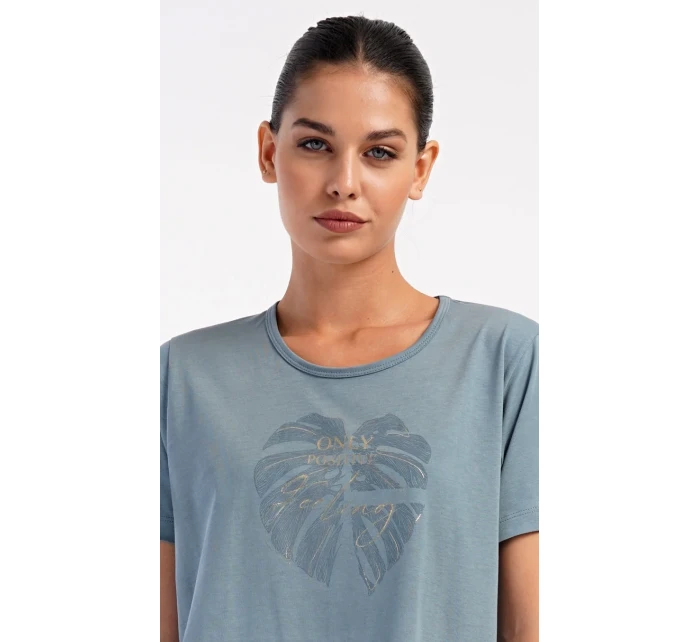 Dámské domácí šaty s krátkým rukávem model 20610311 - Vienetta